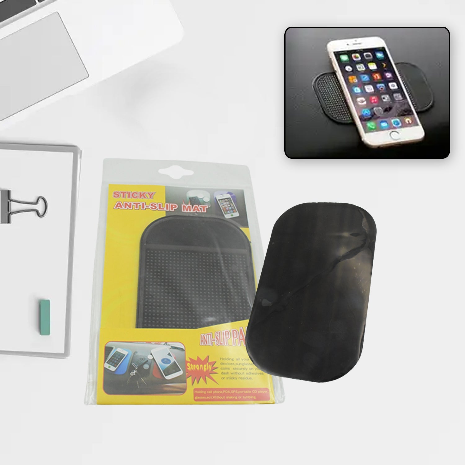 4303 Car Non-Slip Mat Car Holder, Non-Slip Mat Anti-Slip Car Gel Pads Adhesive Mat Non-Slip Mat Car Dashboard for Other Equipment such as Mobile Phones Keys Glasses (1 Pc) 4303 Car Non-Slip Mat Car Holder, Non-Slip Mat Anti-Slip Car Gel Pads Adhesive Mat Non-Slip Mat Car Dashboard for Other Equipment such as Mobile Phones Keys Glasses (1 Pc)